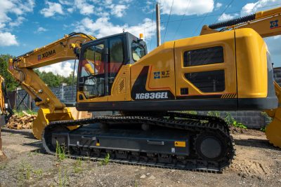 Гусеничный экскаватор XG836EL (2) (Гидролиния для гидромолота, ковш 1,7m³, электрический топливный насос) HV Market