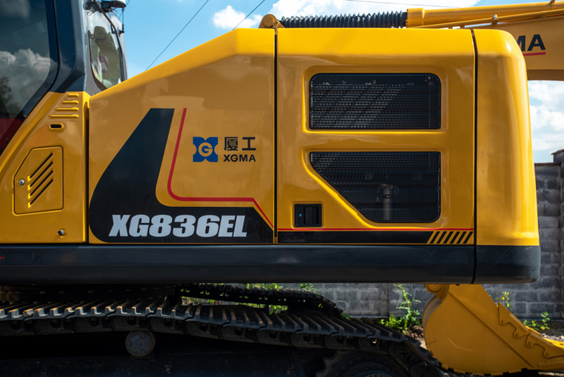 Гусеничный экскаватор XG836EL (2) (Гидролиния для гидромолота, ковш 1,7m³, электрический топливный насос) HV Market