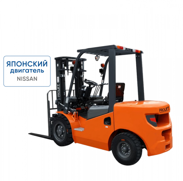 Бензиновый погрузчик CPQD35-RC1K2 с японским двигателем и тремя линиями гидравлики HV Market