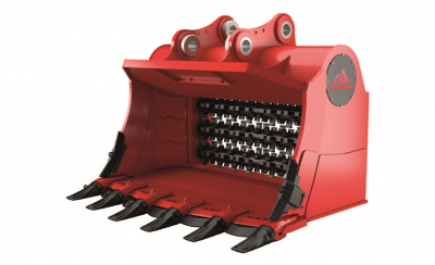 Роторный просеивающий ковш HammerMaster M 4-25 HV Market