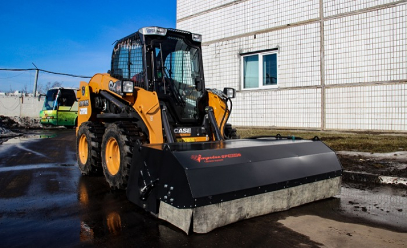 Щетка дорожная коммунальная Impulse SP1850B с бункером HV Market