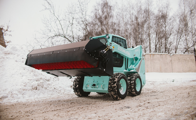 Щетка дорожная коммунальная Impulse SP1850B с бункером HV Market