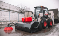 Щетка дорожная коммунальная Impulse SP1850BSL с бункером, системой орошения и бордюрной щеткой HV Market