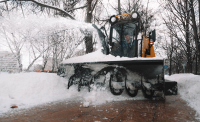 Шнекороторный снегоочиститель Impulse SR1850 на мини-погрузчик JCB HV Market
