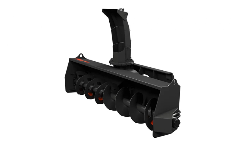 Шнекороторный снегоочиститель Impulse SR1850 на мини-погрузчик New Holland HV Market