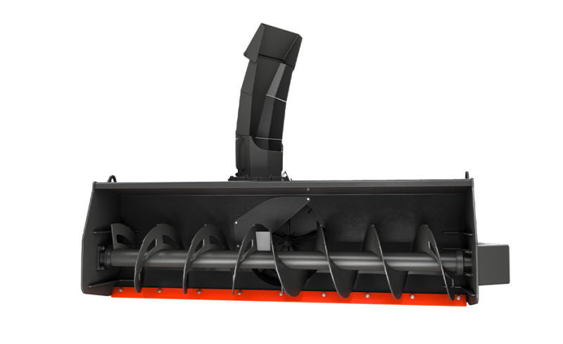 Шнекороторный снегоочиститель Impulse SR1850 на мини-погрузчик New Holland HV Market