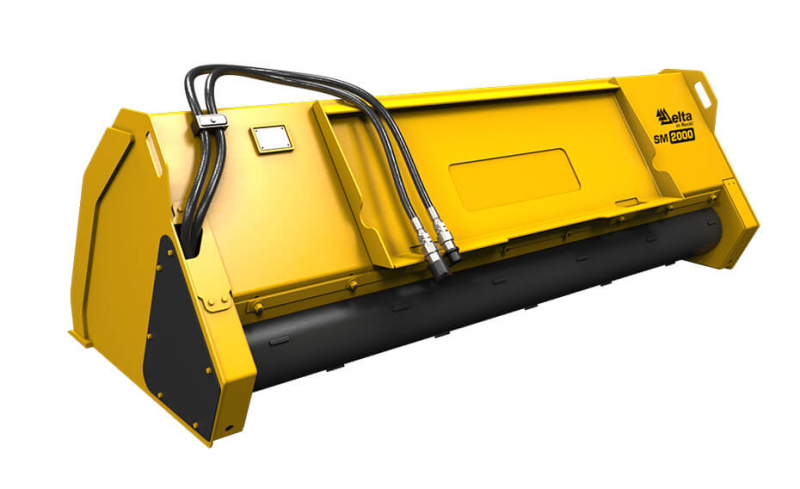 Пескоразбрасыватель Delta SM2000 на мини-погрузчики ANT HV Market