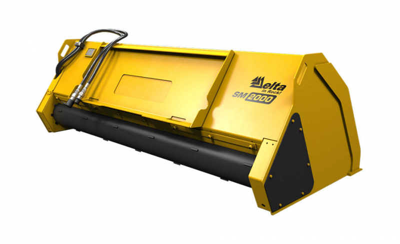 Пескоразбрасыватель Delta SM2000 на мини-погрузчики ANT HV Market