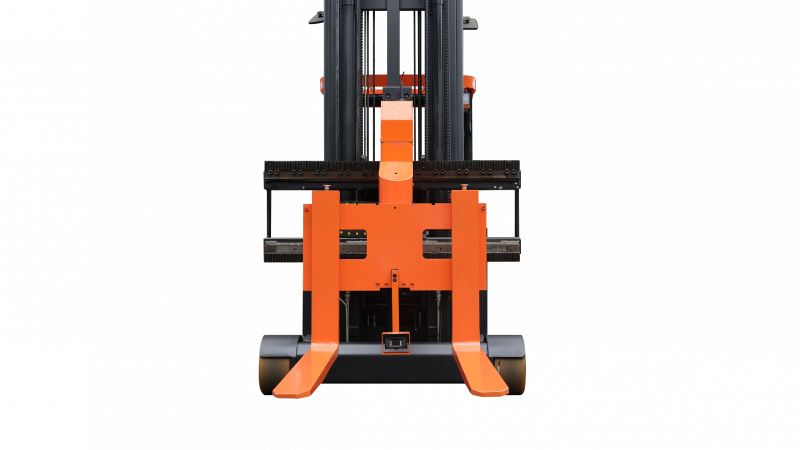 Узкопрозодный штабелер OPX15 Triplex mast (Литий 600Ач, FFL, fully AC, with EPS, Fingertip control, Front wheel hydraulic brake, adjustable steering wheel, suspension seat, storage rack, dual screen triple wireless monitoring system, fork 180。 rotation, В-7500мм)  HV Market