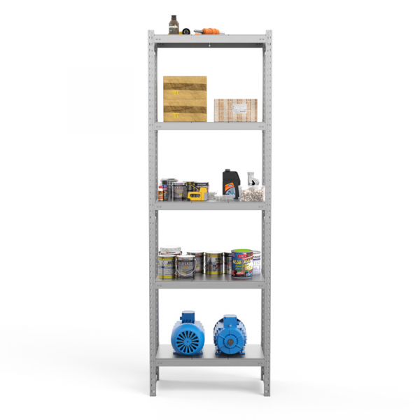 Стеллаж грузовой СГ Ультра (2500х1200х600) 5 ярусов, цинк