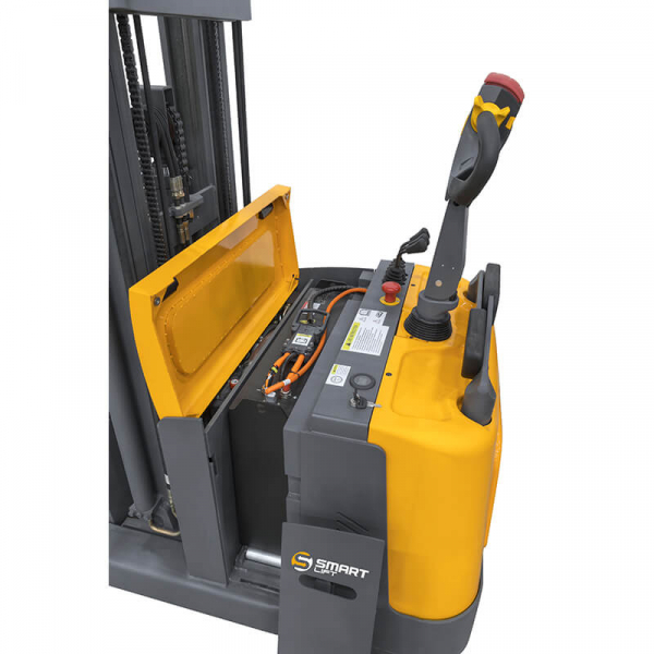 Штабелер самоходный CQD15R (1500 кг; 4,5 м; li-ion 25,6В / 230Ач, PV, EPS) SMARTLIFT HV Market
