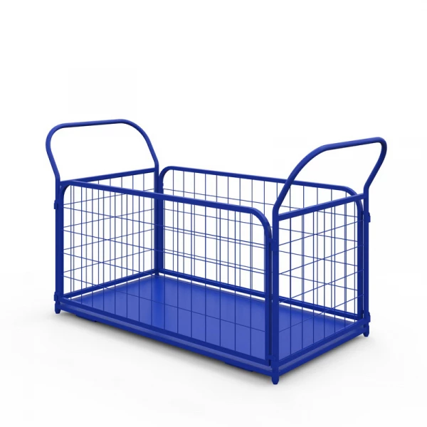 Тележка платформенная с сетчатыми бортами ТС 1 (500х800) без колес HV Market