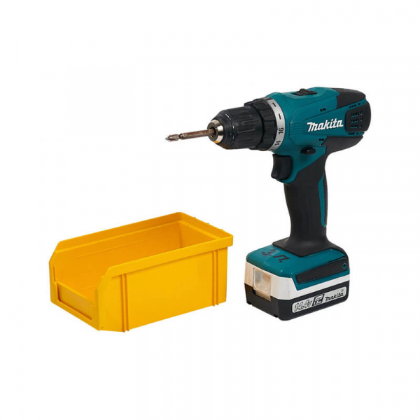 V-1 Пластиковый ящик желтый, (171х102х75) 1 литр