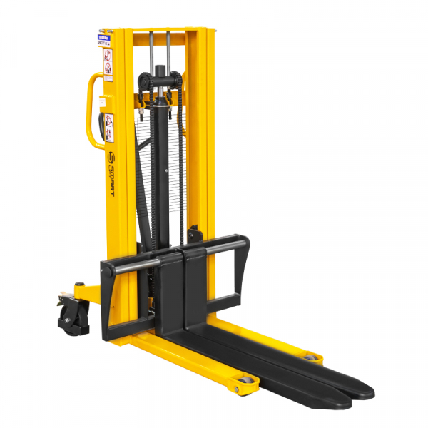 Штабелер гидравлический SDA 1020 (1000 кг; 2 м; вилы 300-850 мм) SMARTLIFT HV Market