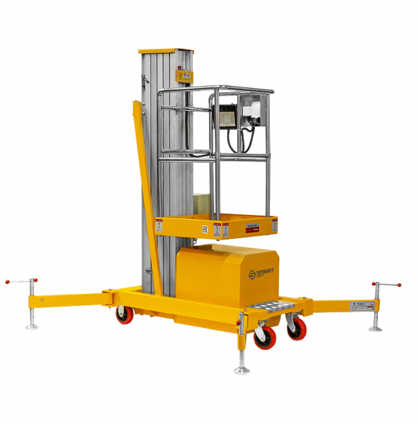Подъемник мачтовый несамоходный GTWY 6-100 (T) (AC&DC; 125 кг; 6 м) SMARTLIFT