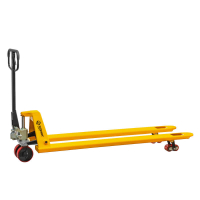 Гидравлическая тележка (рохля) SD-L (CBY-BF2.5, г/п 2500 кг, 1800x550 мм, PDP, длинновильная) SMARTLIFT (SMART) HV Market