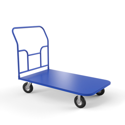 Тележка платформенная ТПТ 600х1000 (г/п 300 кг.) 210 пневматическая резина HV Market