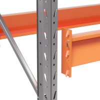 Стеллаж металлический паллетный 2500х1800х1100 мм (85.1.5). Ярусы: пол+2 HV Market