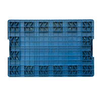 Пластиковый контейнер KLT 6415 универсальный синий, сплошной,  594х396х148 мм HV Market