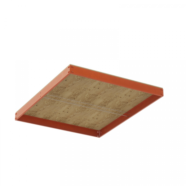 Ярус стеллажа Профи Т, фанерный настил с усилением (1240Х1005 мм) HV Market