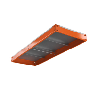 Ярус стеллажа Профи Т, металлический сплошной настил с усилением (1240х770 мм) HV Market