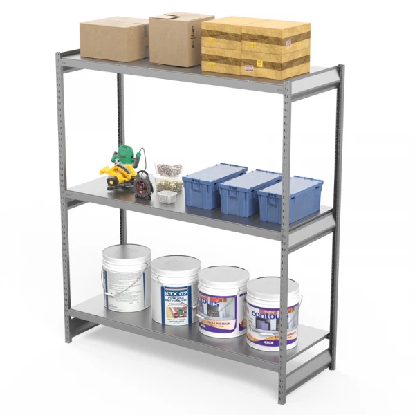 Стеллаж грузовой СГ Ультра (2500х2100х500) 3 яруса, цинк