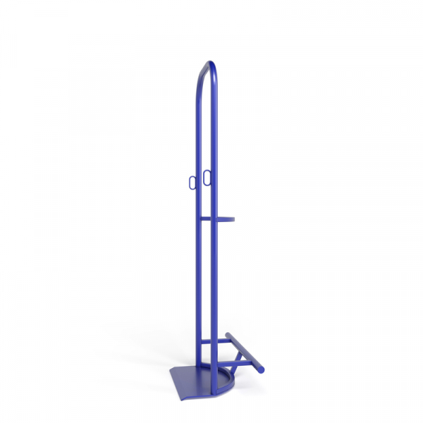 Тележка для перевозки одного пропанового баллона ПР 1 г/п 100 кг. без колес HV Market