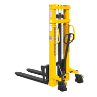 Штабелер гидравлический SDA 1525 (1500 кг; 2,5 м; вилы 300-850 мм) SMARTLIFT HV Market