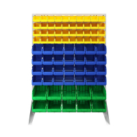 Стойка 1150х1500 односторонняя С1-04-04-02 (желтый/синий/зеленый) HV Market