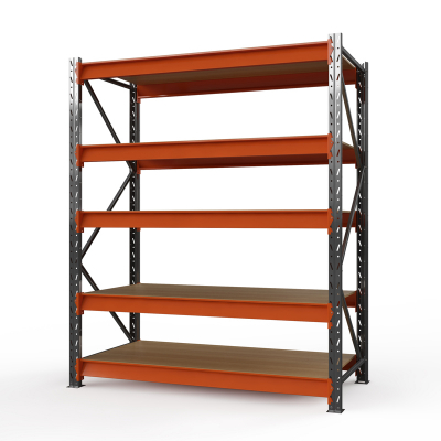 Стеллаж металлический ОПТИМА, 3500х1530х785 мм. Полки: 5 шт. фанера HV Market