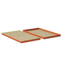 Ярус стеллажа Профи Т, фанерный настил (1845х770 мм) HV Market