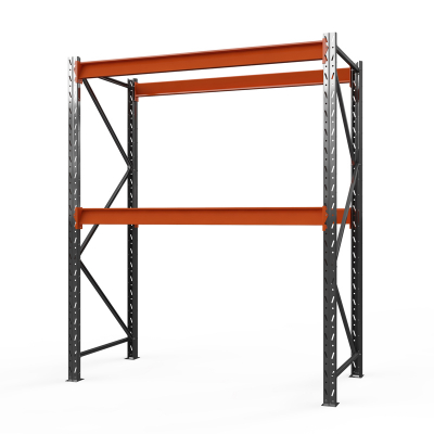 Стеллаж металлический ОПТИМА, 2000х2500х785 мм. Полки: 2 шт. без настила HV Market