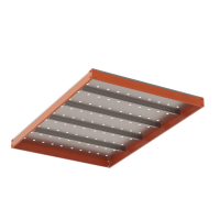 Ярус стеллажа Профи Т, металлический перфорированный настил (1845х770 мм) HV Market