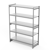 Стеллаж грузовой СГ Ультра (3000х1800х800) 5 ярусов, цинк HV Market