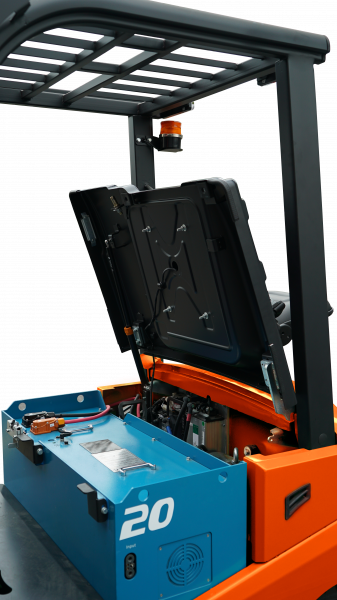 Электрический вилочный погрузчик FE4P20QC Duplex mast (Литий 277Ач, В-3600мм) HV Market