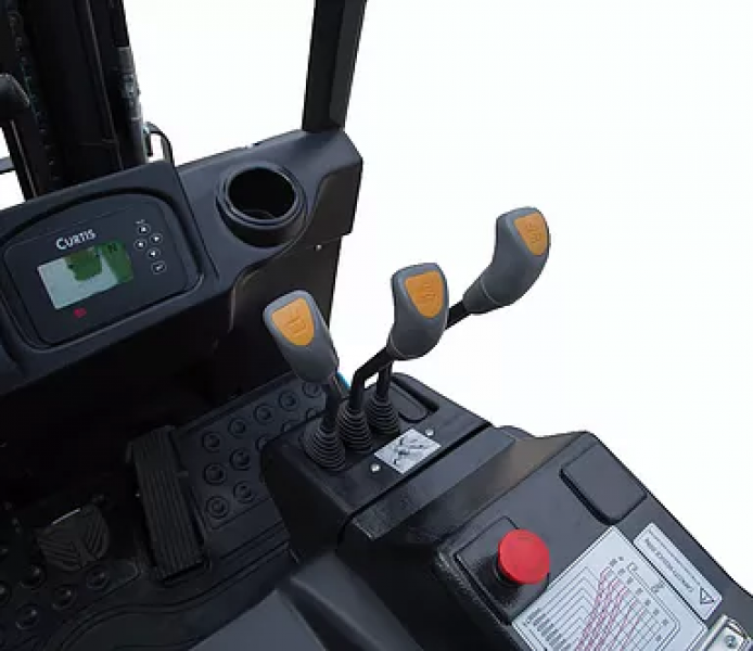 Электрический вилочный погрузчик FE4P16N Duplex mast (Свинц-кислот 400Ач, В-3300мм) HV Market