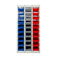 Стеллаж с направляющими стационарный CP-3 (1 основная +2 дополнительные) HV Market