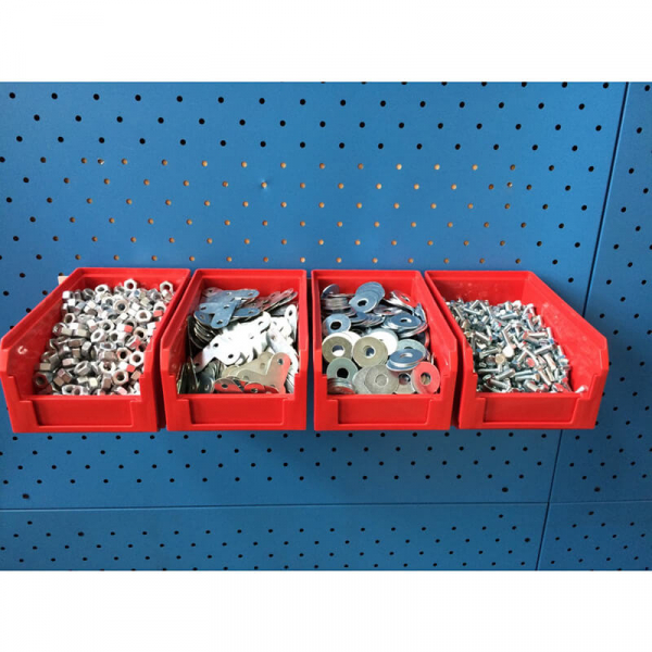 Органайзер настенный V-2-650 красный (4 ящика V-2) HV Market