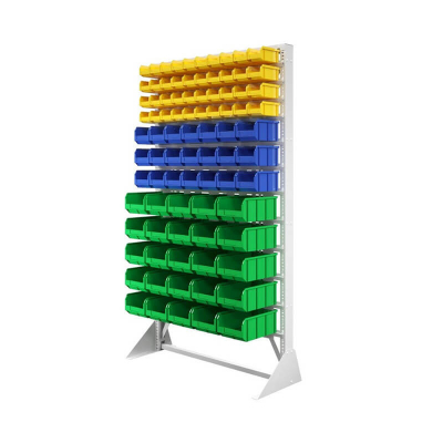 Стойка 1150х2000 односторонняя В1-04-03-05  (желтый/синий/зеленый) HV Market