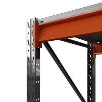 Стеллаж металлический ОПТИМА, 2000х1250х785 мм. Полки: 3 шт. метал. HV Market