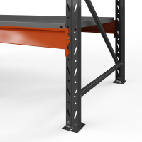 Стеллаж металлический ОПТИМА, 2000х1250х785 мм. Полки: 3 шт. метал. HV Market