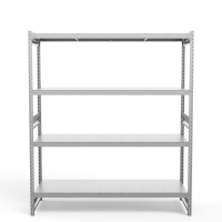 Стеллаж грузовой СГ Ультра (2000х1800х500) 4 яруса, цинк HV Market