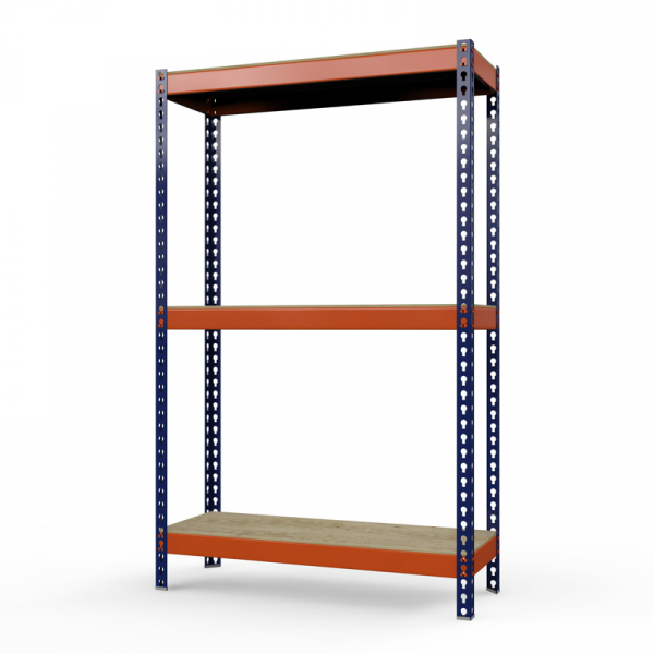 Стеллаж Профи Т (2000/1540/500), 3 яруса фанера HV Market