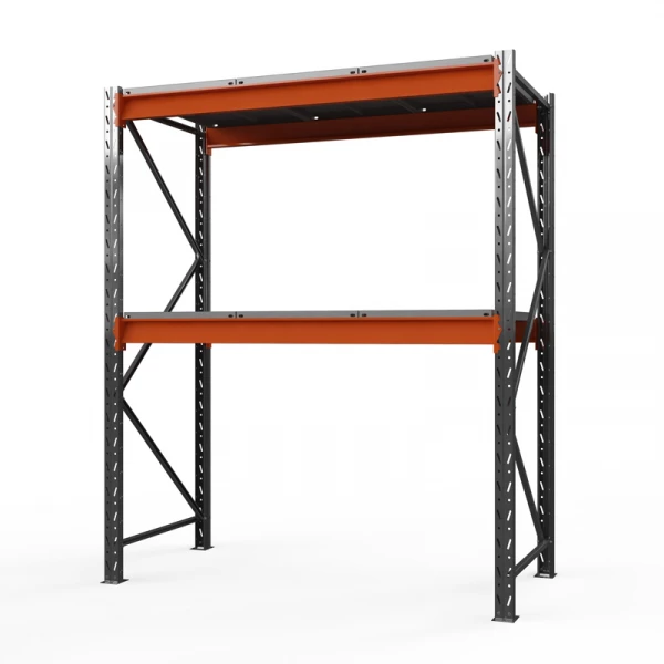 Стеллаж металлический ОПТИМА, 2000х2500х600 мм. Полки: 2 шт. металл