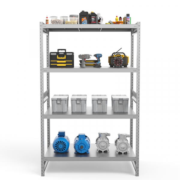 Стеллаж грузовой СГ Ультра (2500х1200х800) 4 яруса, цинк HV Market