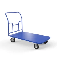 Тележка платформенная ТПТ 600х1000 (г/п 300 кг.) 250 пневматическая резина HV Market