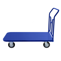 Тележка платформенная ТПТ (г/п 500 кг, 1000x600 мм, колеса черная резина 200 мм) HV Market