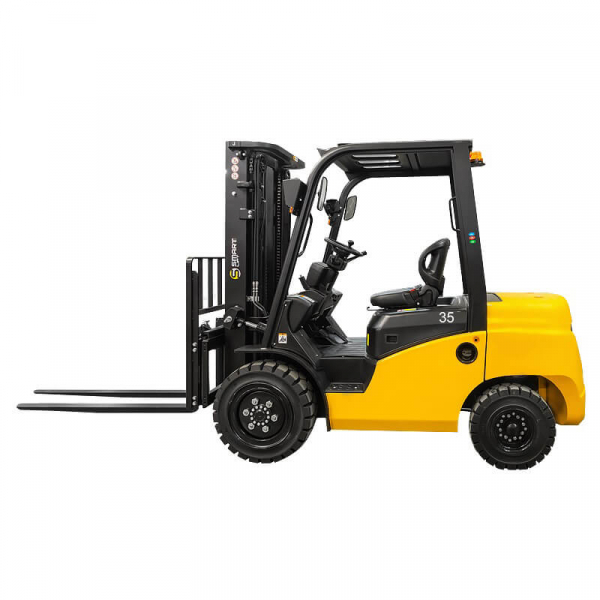 Электропогрузчик EFL352 (3500 кг, 4,8 м, li-ion 80В / 280Ач) SMARTLIFT HV Market