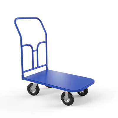 Тележка платформенная ТПТ (г/п 300 кг, 900x600 мм, колеса пневматические 210 мм) HV Market