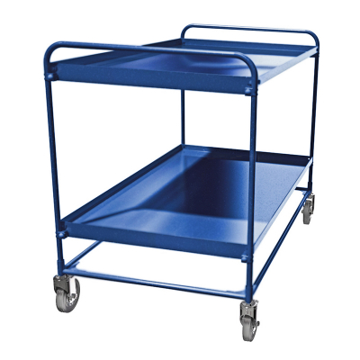 Тележка сервисная двухъярусная СТ 1 (500х800) колеса 125 мм болтовое крепление HV Market